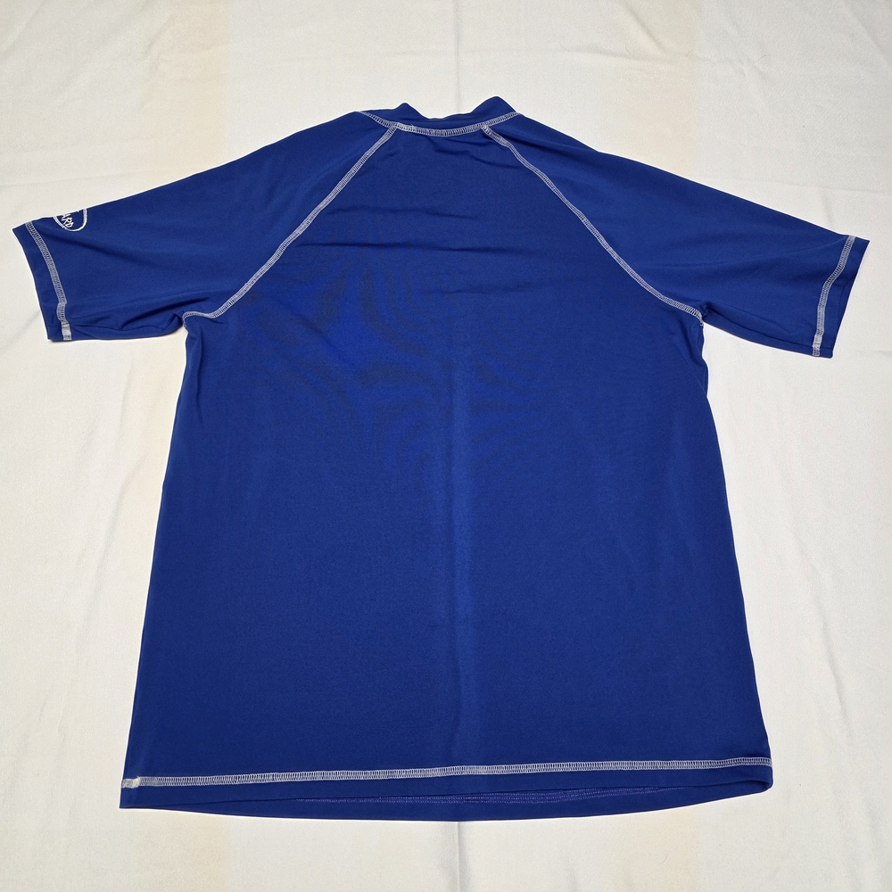 First Wave Kids Rashguard - Royal Blue - Picture 2 of 6